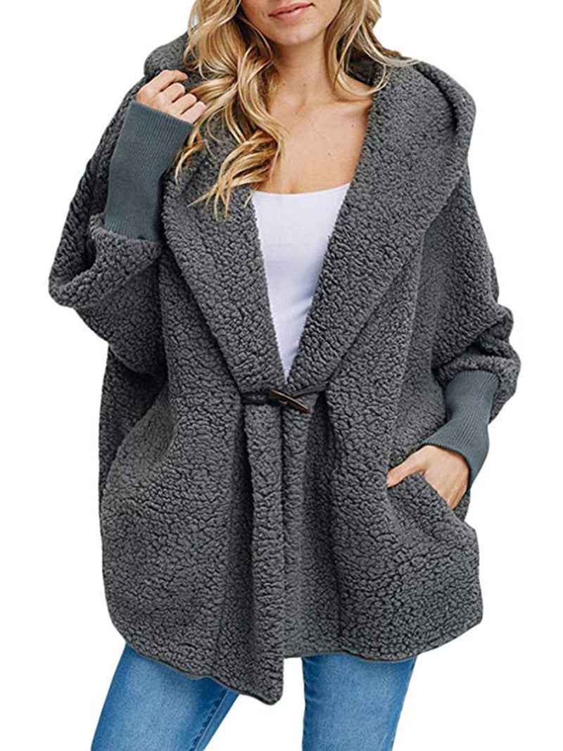 Casual Warm Pocket Lapel Coat